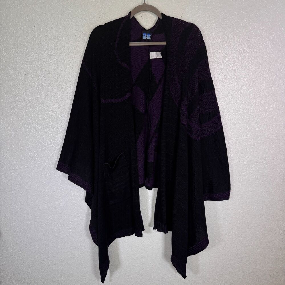 Elhoffer Design Poncho of Levitation Womens One Size Dark Dimension Cape Cosplay
